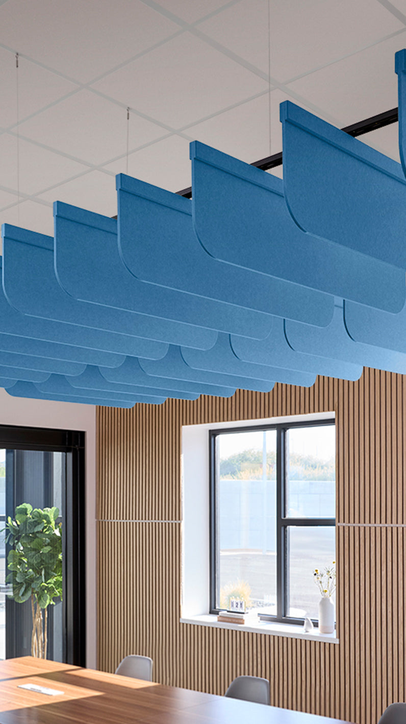 Fin Acoustic Blade Baffle
