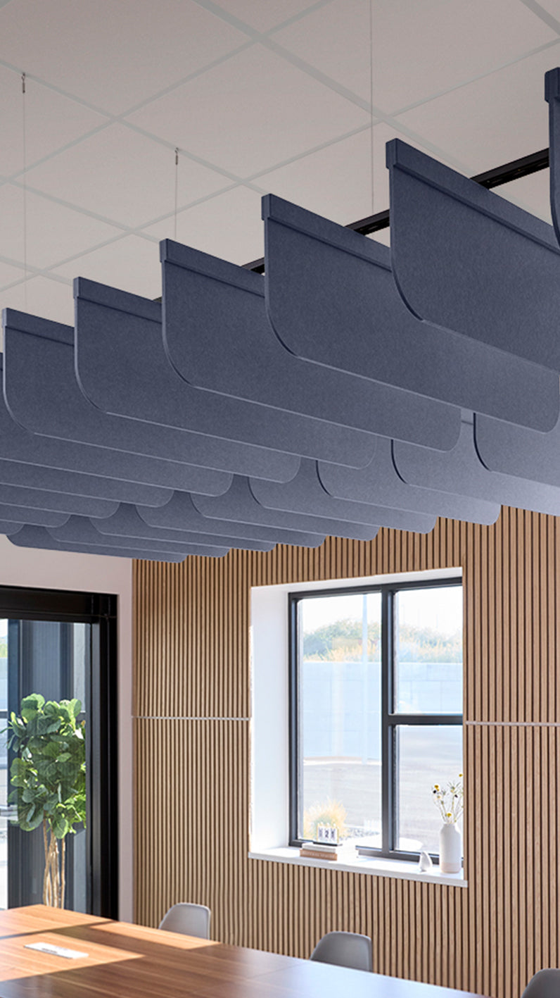 Fin Acoustic Blade Baffle
