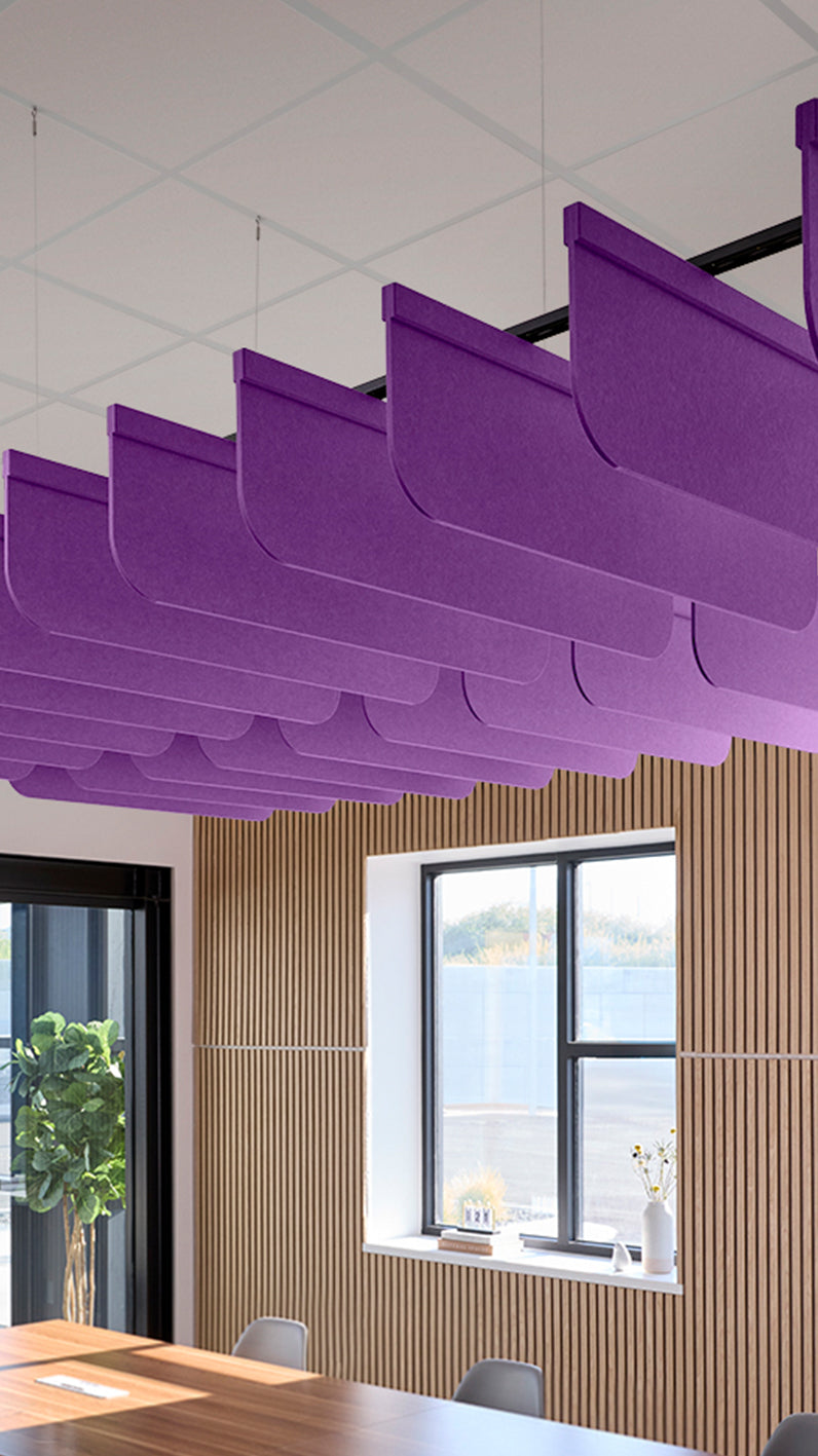 Fin Acoustic Blade Baffle