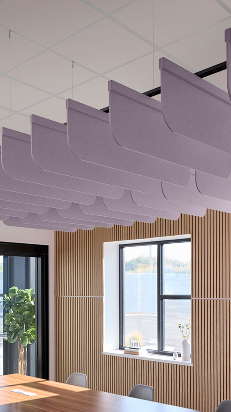 Fin Acoustic Blade Baffle