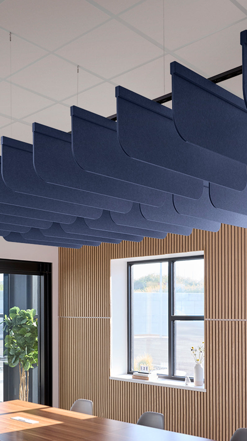 Fin Acoustic Blade Baffle