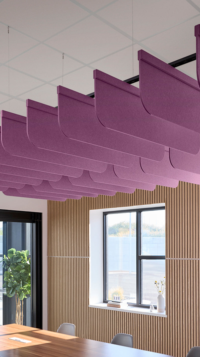 Fin Acoustic Blade Baffle