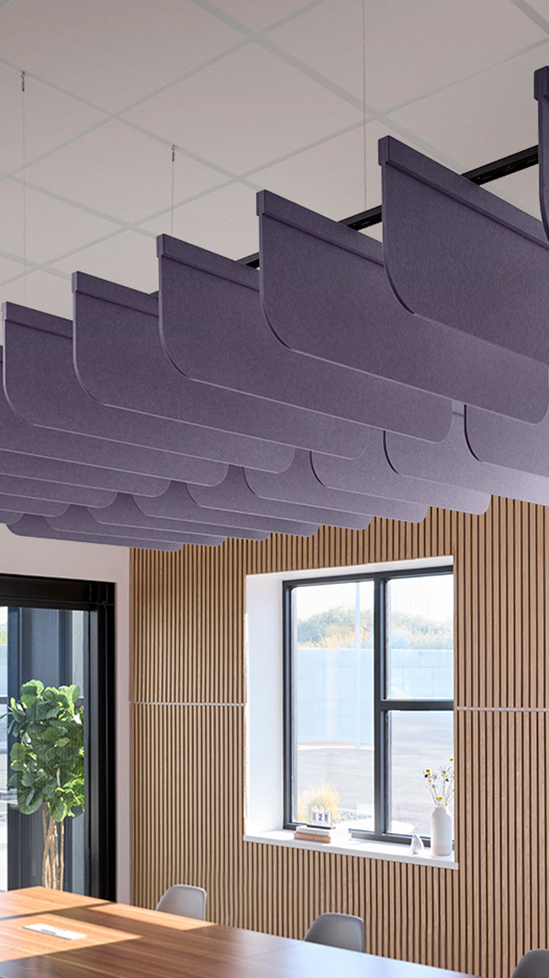 Fin Acoustic Blade Baffle