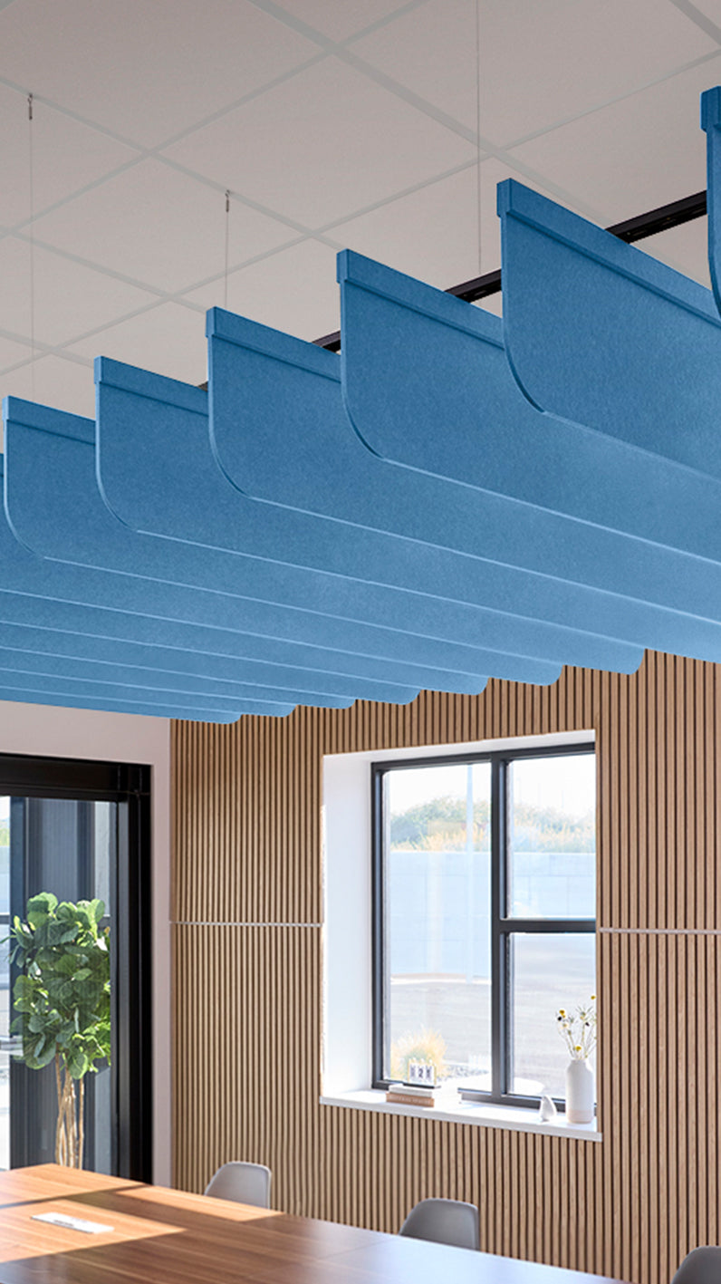 Fin Acoustic Blade Baffle