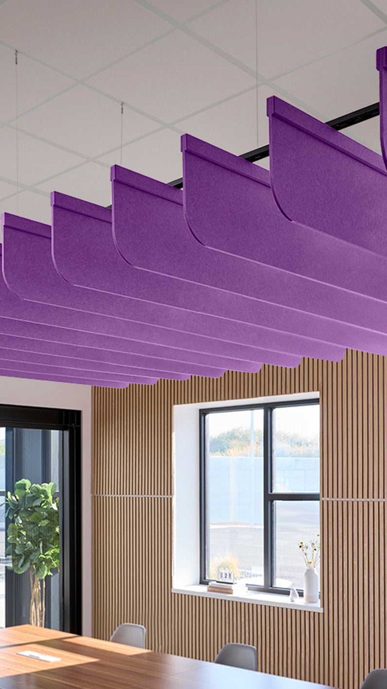 Fin Acoustic Blade Baffle