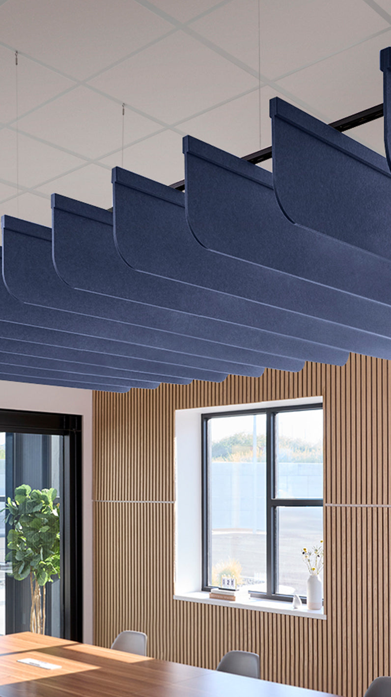 Fin Acoustic Blade Baffle