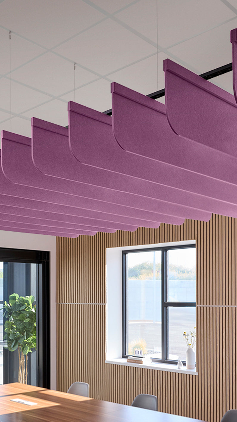 Fin Acoustic Blade Baffle