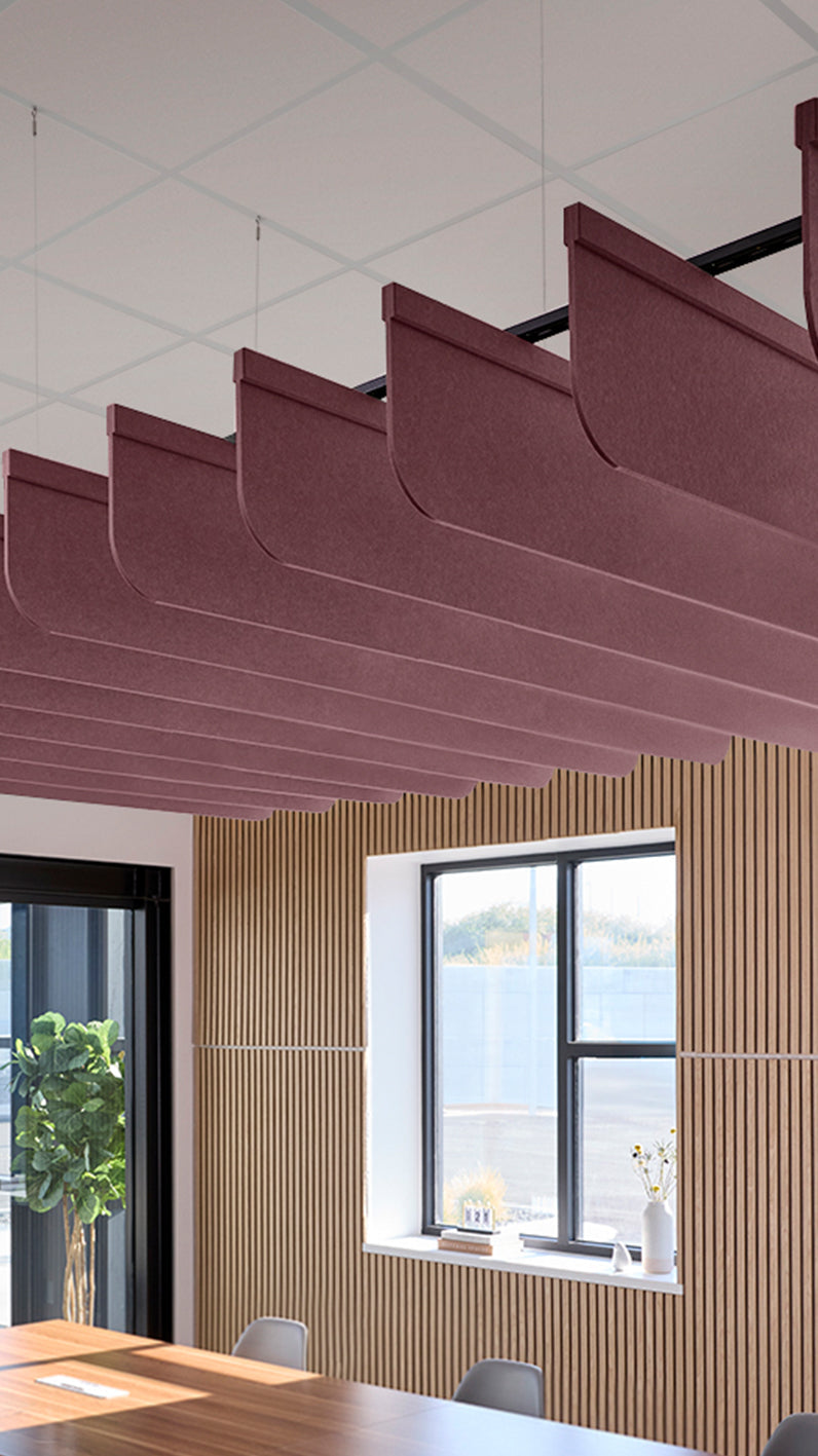 Fin Acoustic Blade Baffle