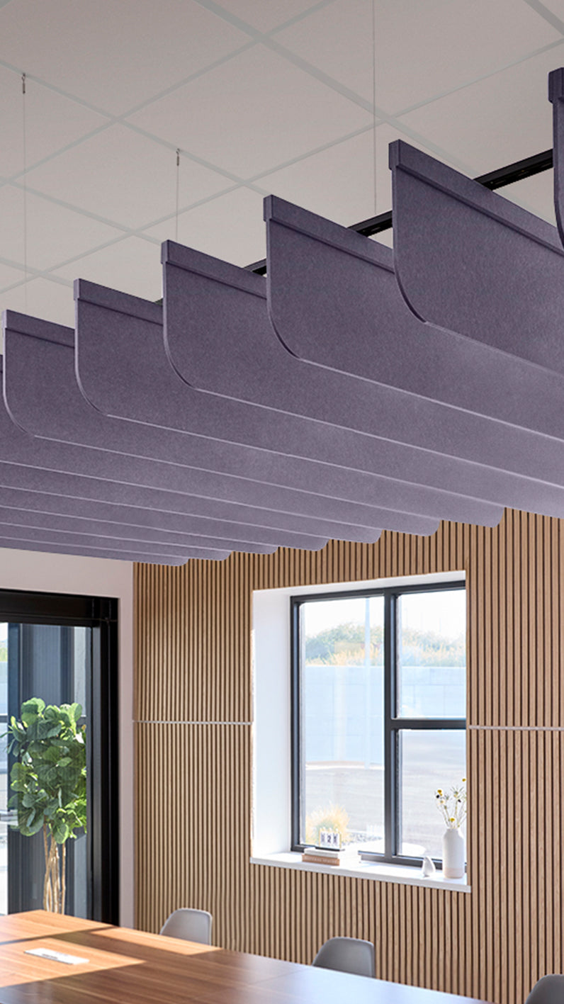 Fin Acoustic Blade Baffle