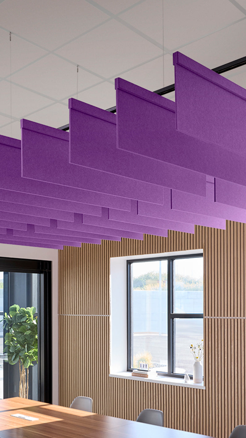 Straight Acoustic Blade Baffle