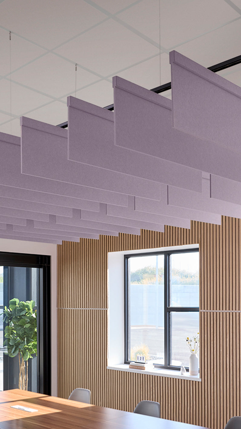 Straight Acoustic Blade Baffle