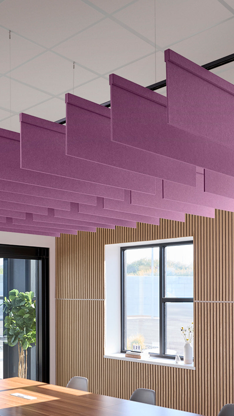Straight Acoustic Blade Baffle