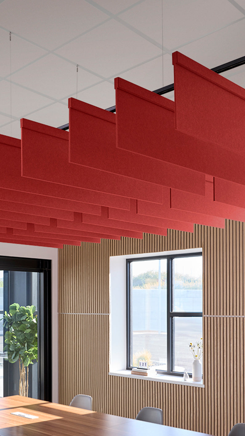 Straight Acoustic Blade Baffle