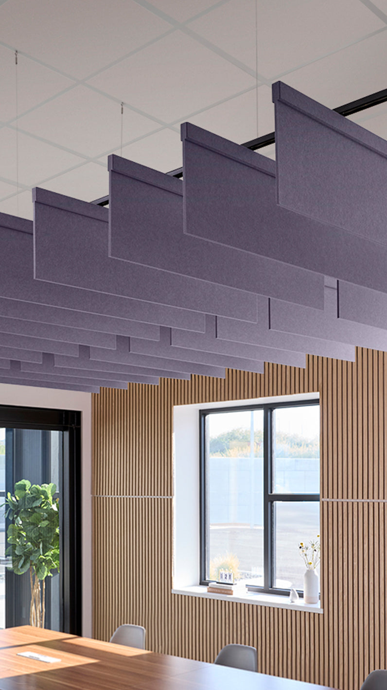 Straight Acoustic Blade Baffle