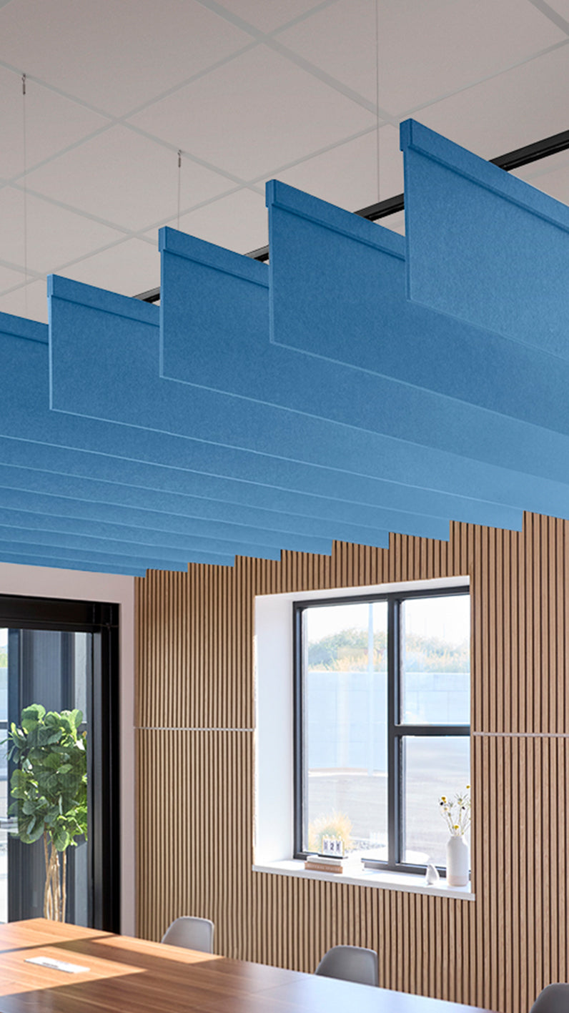 Straight Acoustic Blade Baffle