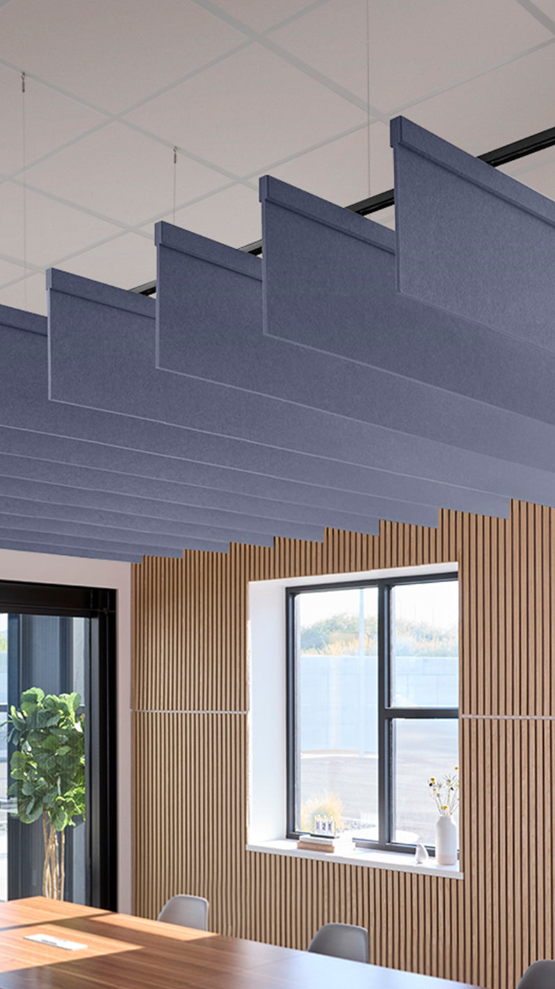 Straight Acoustic Blade Baffle