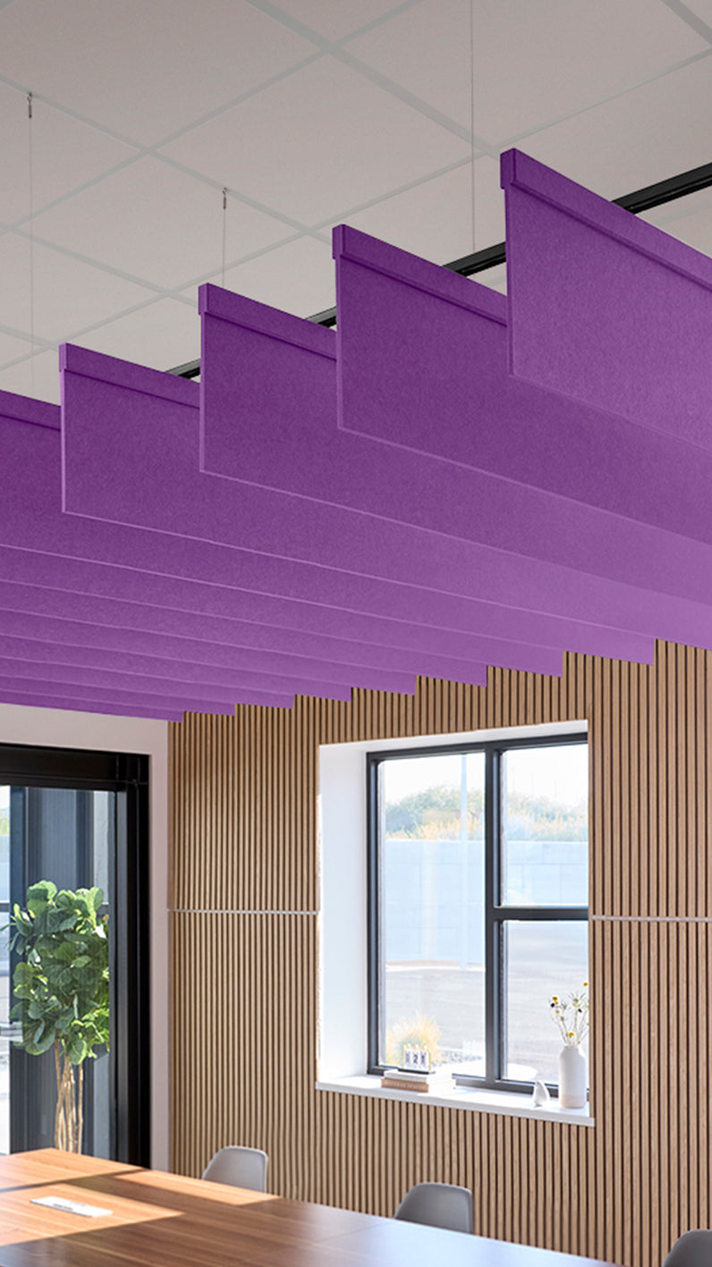 Straight Acoustic Blade Baffle