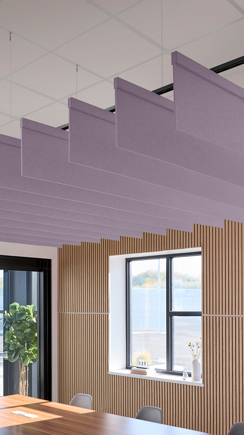 Straight Acoustic Blade Baffle