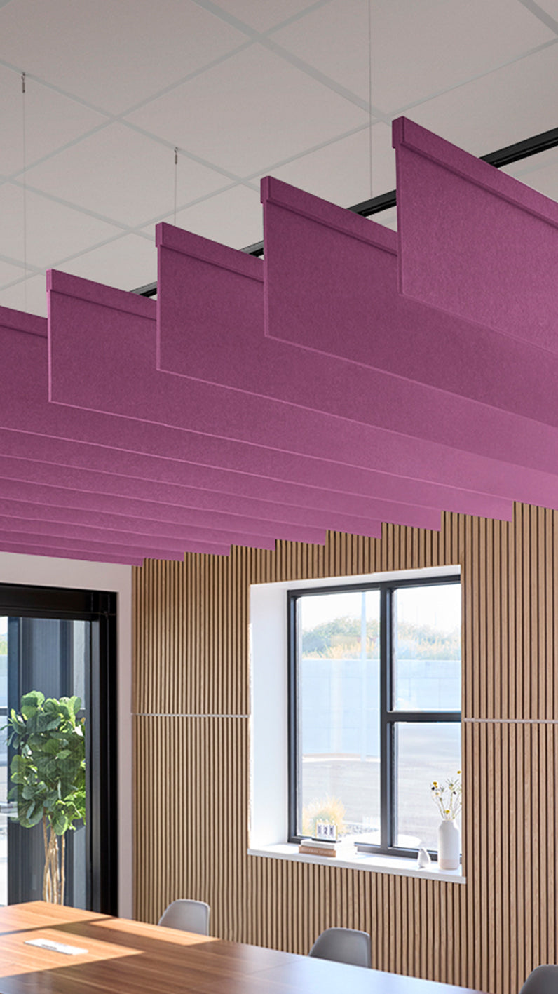 Straight Acoustic Blade Baffle