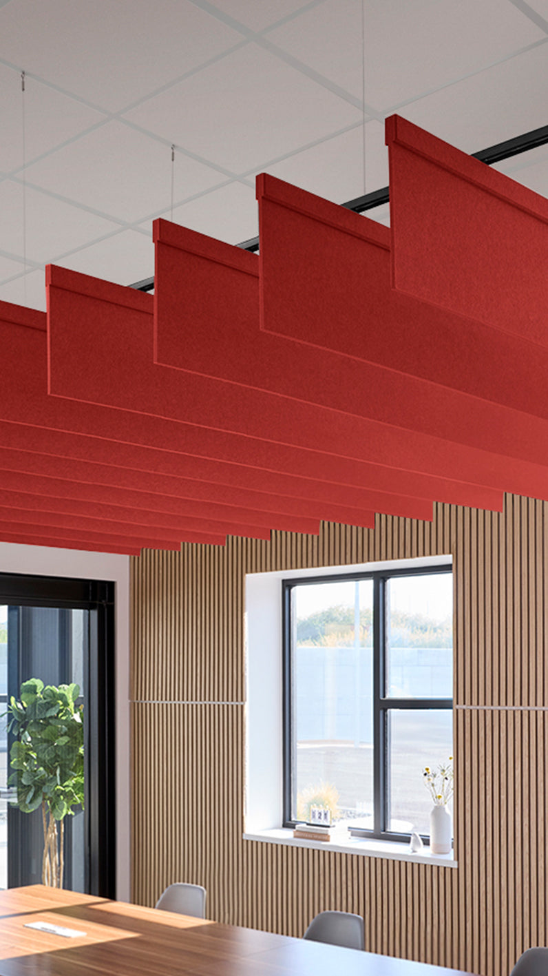 Straight Acoustic Blade Baffle