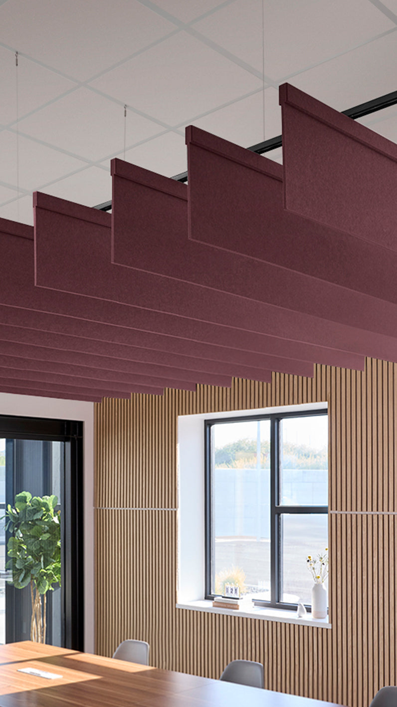 Straight Acoustic Blade Baffle