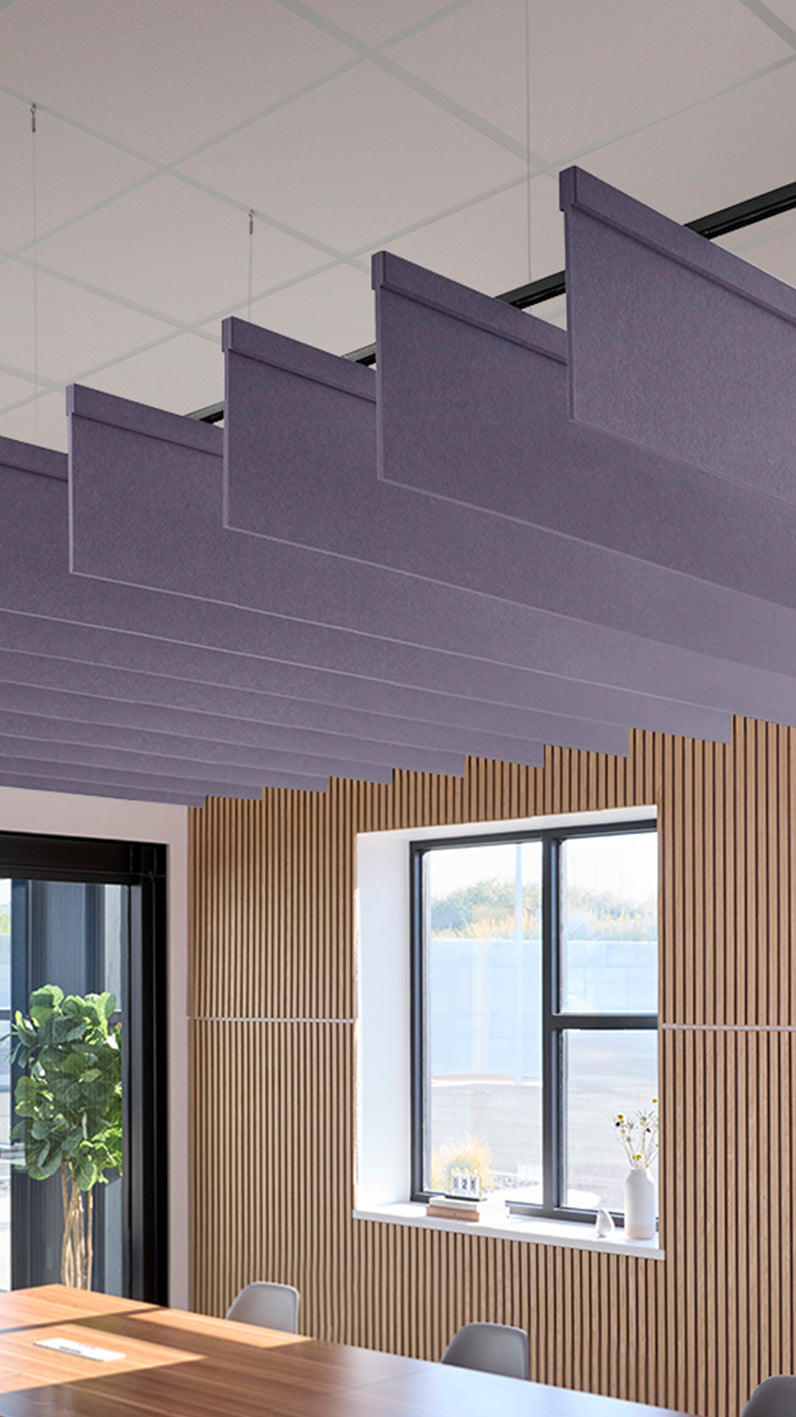 Straight Acoustic Blade Baffle
