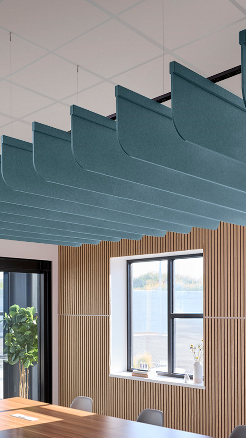 Fin Acoustic Blade Baffle