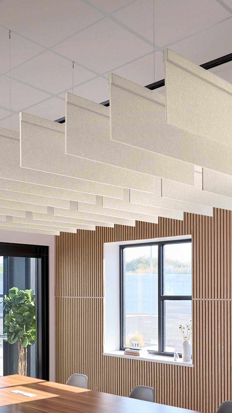 Straight Acoustic Blade Baffle