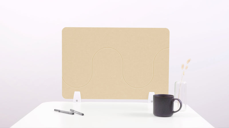 Wave Desk Divider