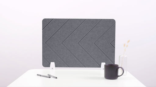 Route Desk Divider — acoustic desk divider by FeltRight