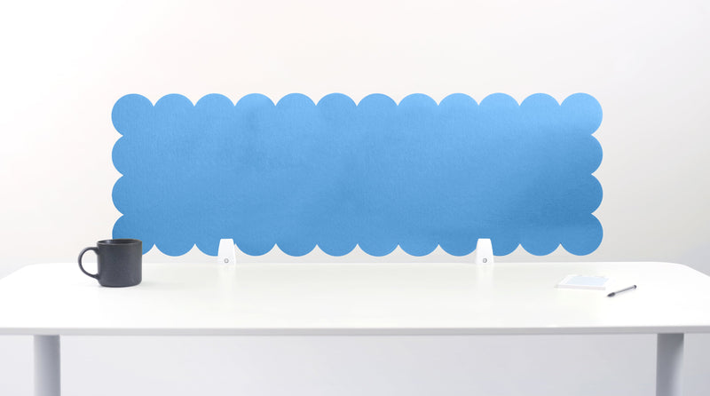 Scalloped Desk Divider