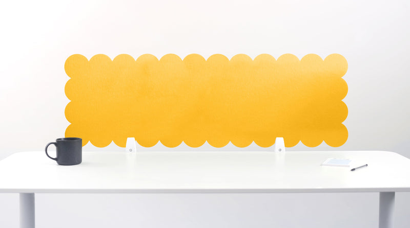 Scalloped Desk Divider