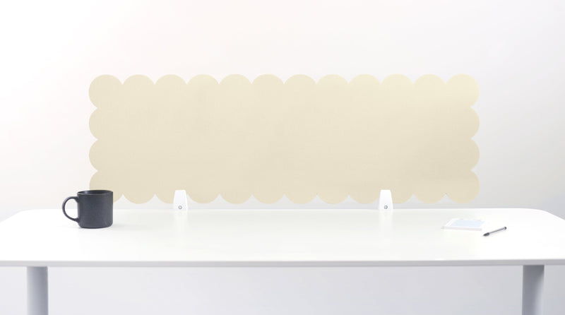 Scalloped Desk Divider