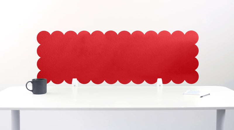 Scalloped Desk Divider