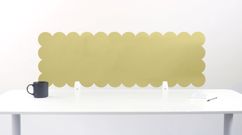 Scalloped Desk Divider