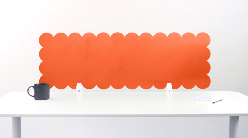 Scalloped Desk Divider