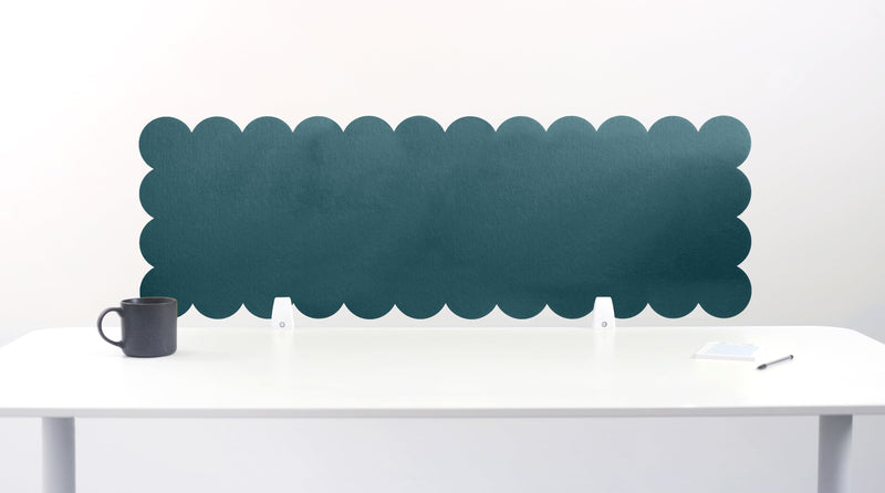 Scalloped Desk Divider