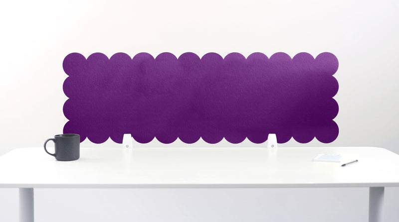 Scalloped Desk Divider