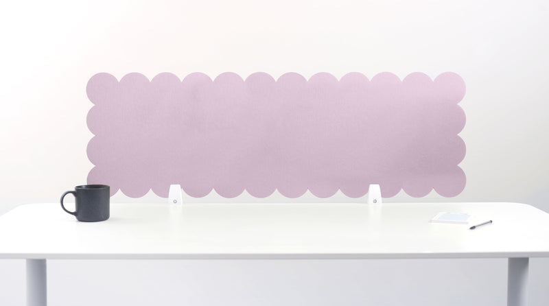 Scalloped Desk Divider