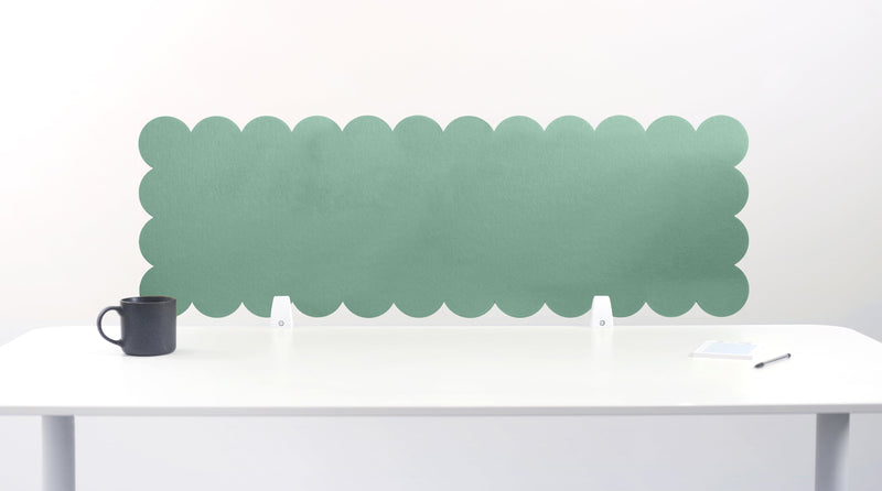 Scalloped Desk Divider
