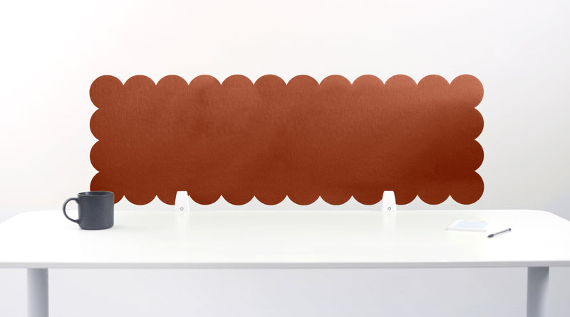 Scalloped Desk Divider