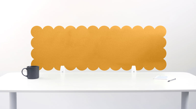 Scalloped Desk Divider