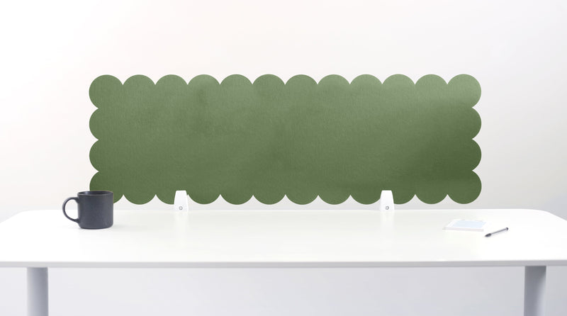 Scalloped Desk Divider