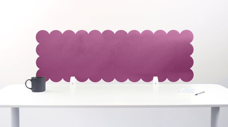 Scalloped Desk Divider