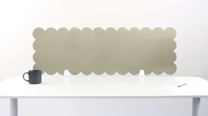 Scalloped Desk Divider