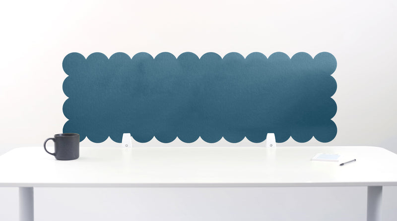 Scalloped Desk Divider