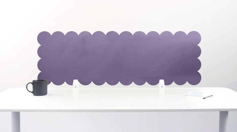 Scalloped Desk Divider