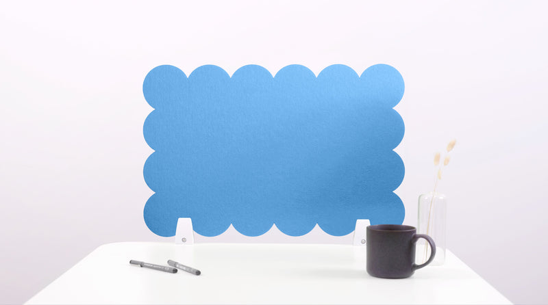 Scalloped Desk Divider