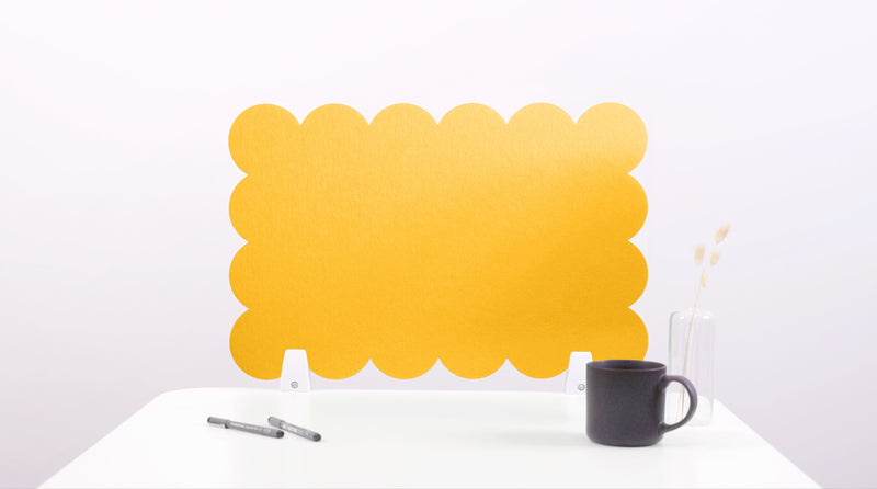 Scalloped Desk Divider