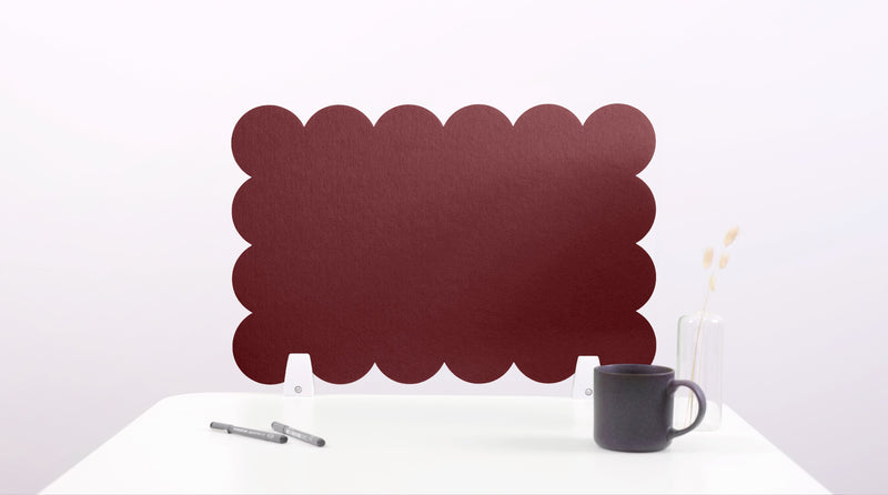 Scalloped Desk Divider